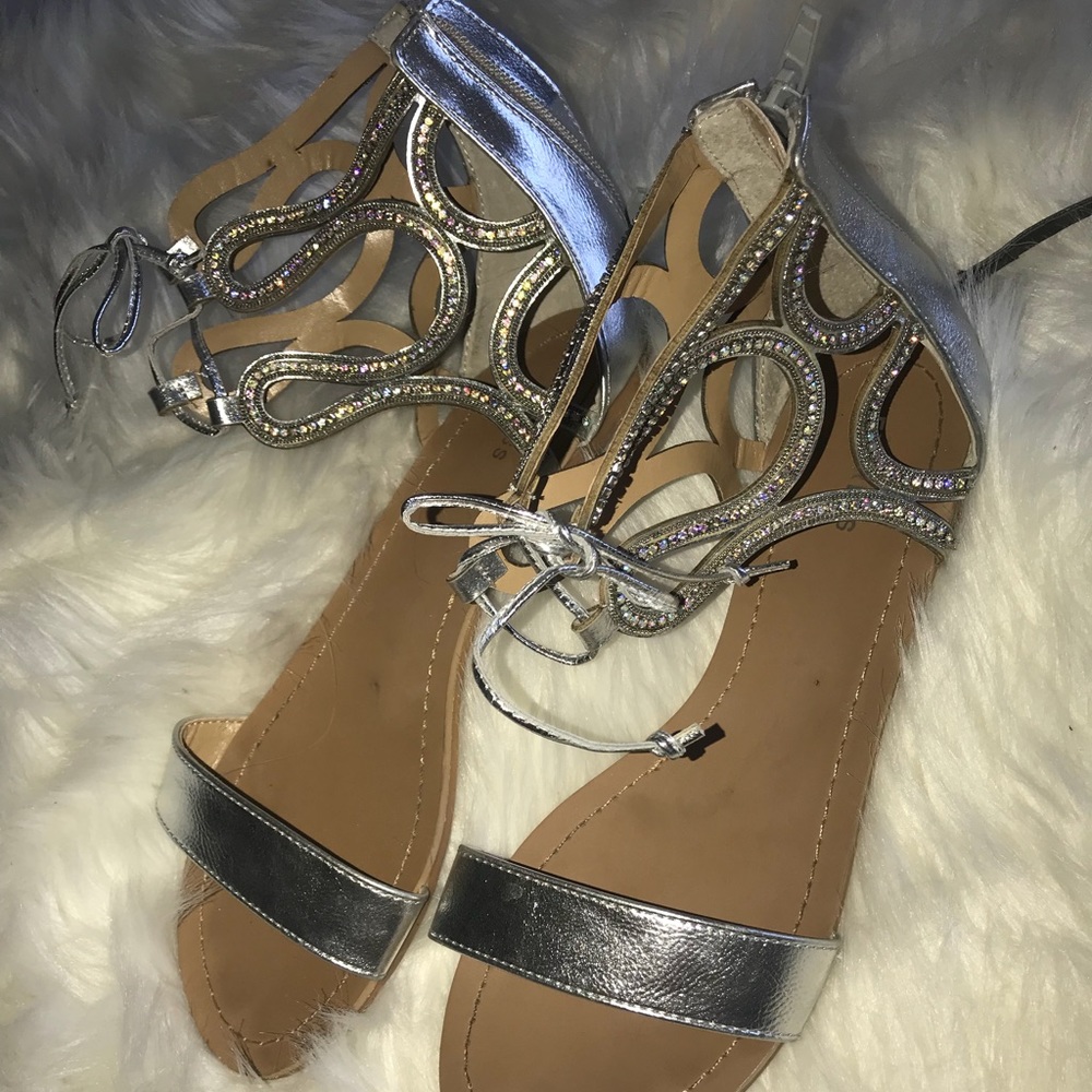 Sparkly sandals